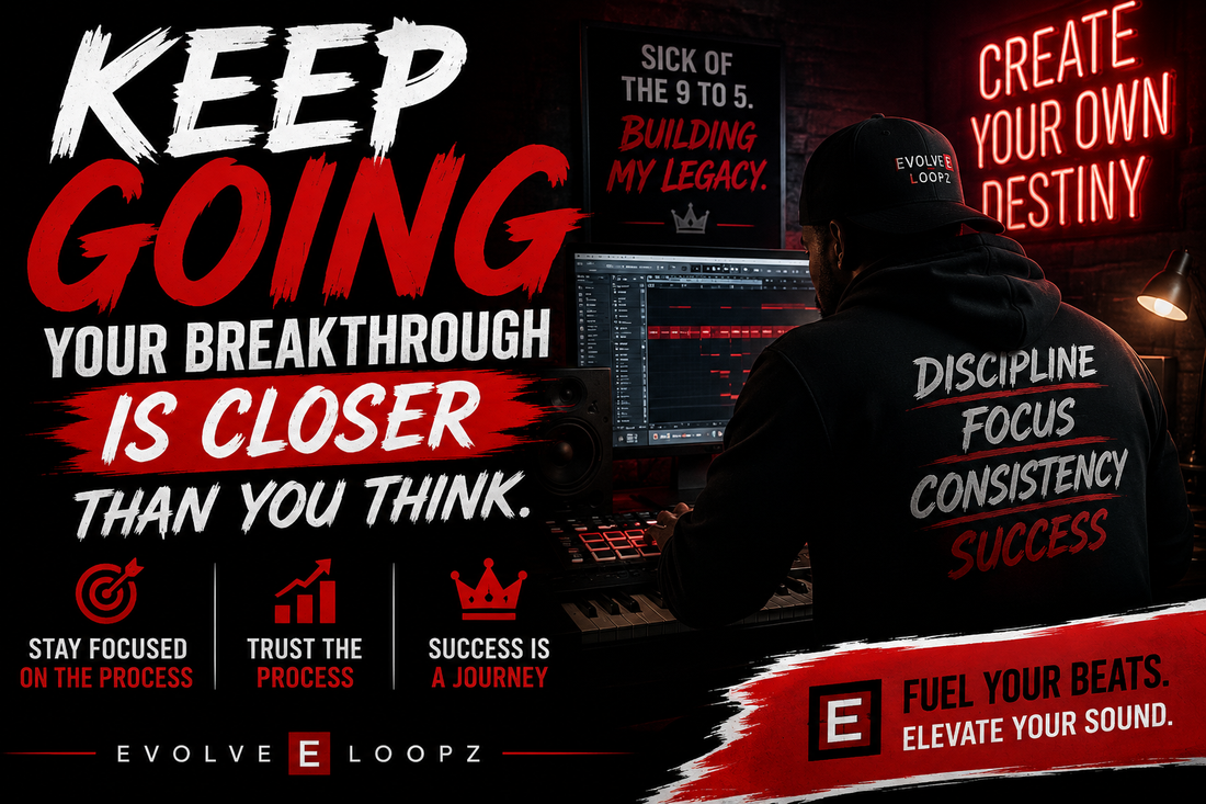 Keep Going: Why Music Producers Should Never Quit Too Early