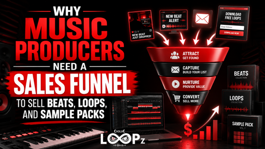 Why Music Producers Need a Sales Funnel to Sell Beats, Loops, and Sample Packs