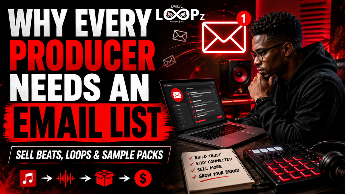 Why Every Music Producer Needs An Email List To Sell Beats, Loops, And Sample Packs